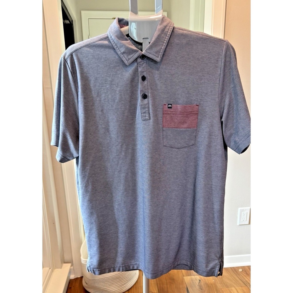 Travis Mathew Golf Athleisure Polo SZ Large Men's Shirt